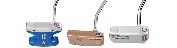 Bettinardi Studio Stock, Queen B and Inovai Putters