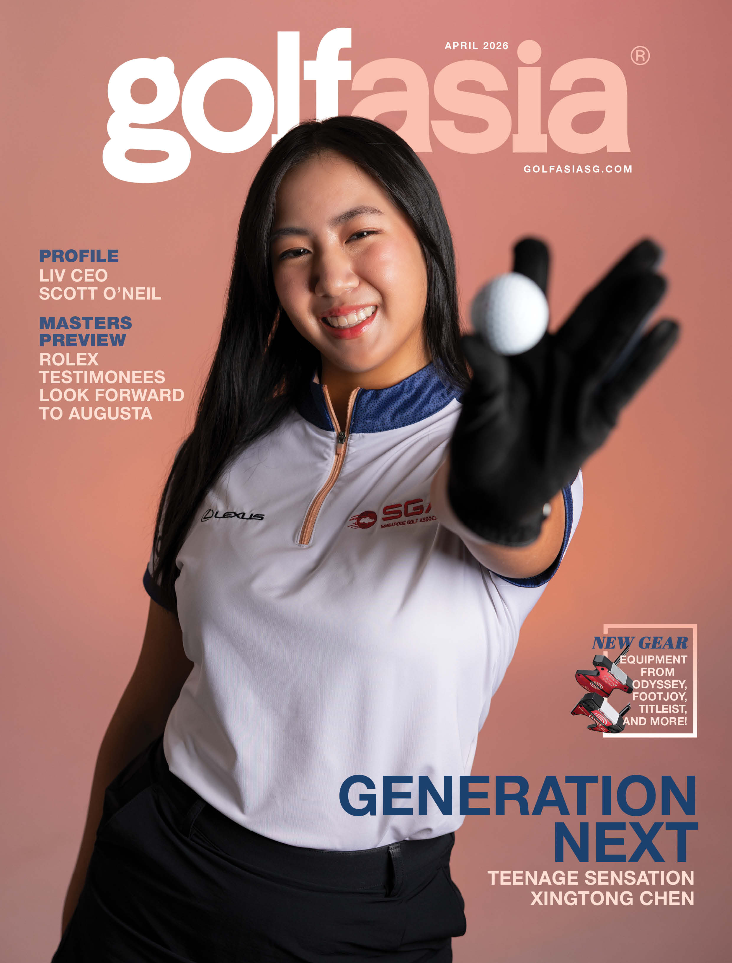 Golf Asia Magazine Cover