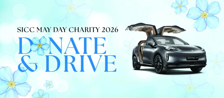 SICC May Day Charity 2026’s DONATE & DRIVE