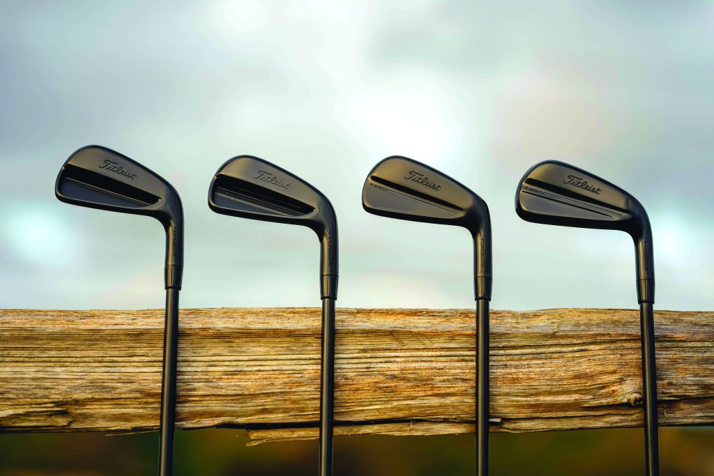 Elevate Your Game with Titleist T-Series Black Vapor Irons